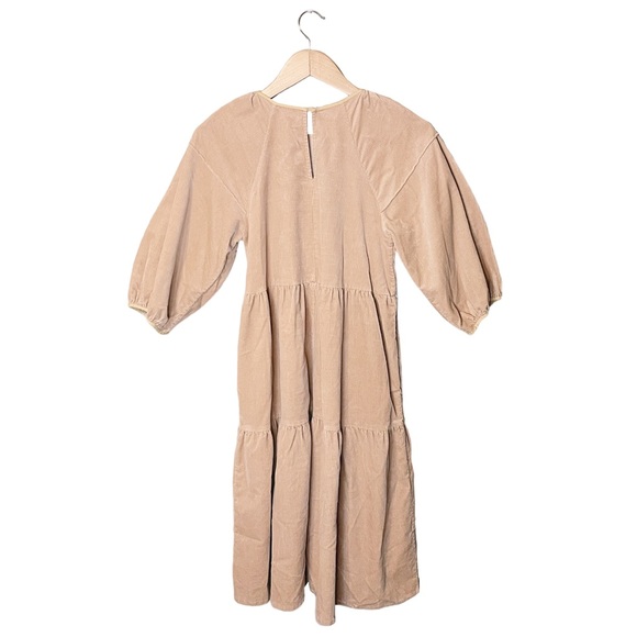 Everlane The Tiered Corduroy Midi Dress - Picture 3 of 6